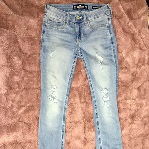 Hollister Low rise Ripped Jeans